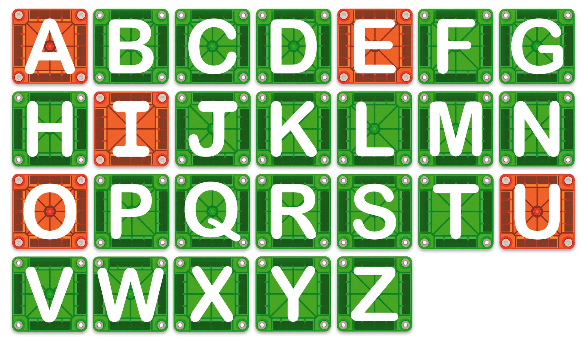 microMAGS LEARN Letters™ 56 Piece Set