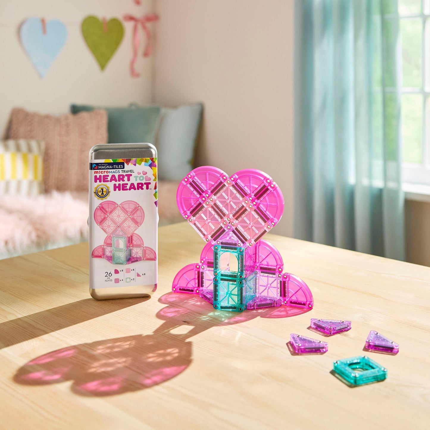 microMAGS Heart to Heart 26 Piece Travel Set