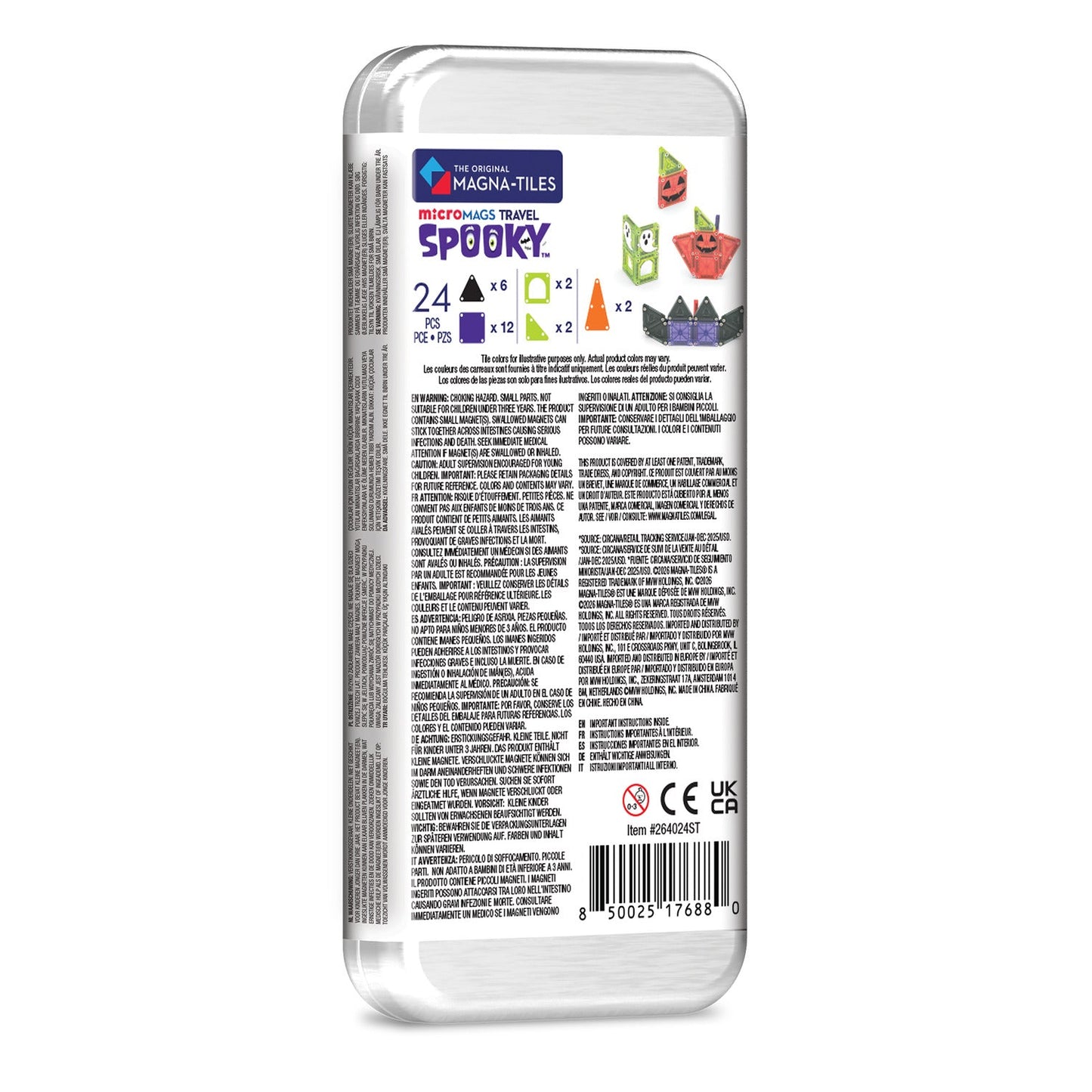 microMAGS Spooky 24 Piece Travel Set