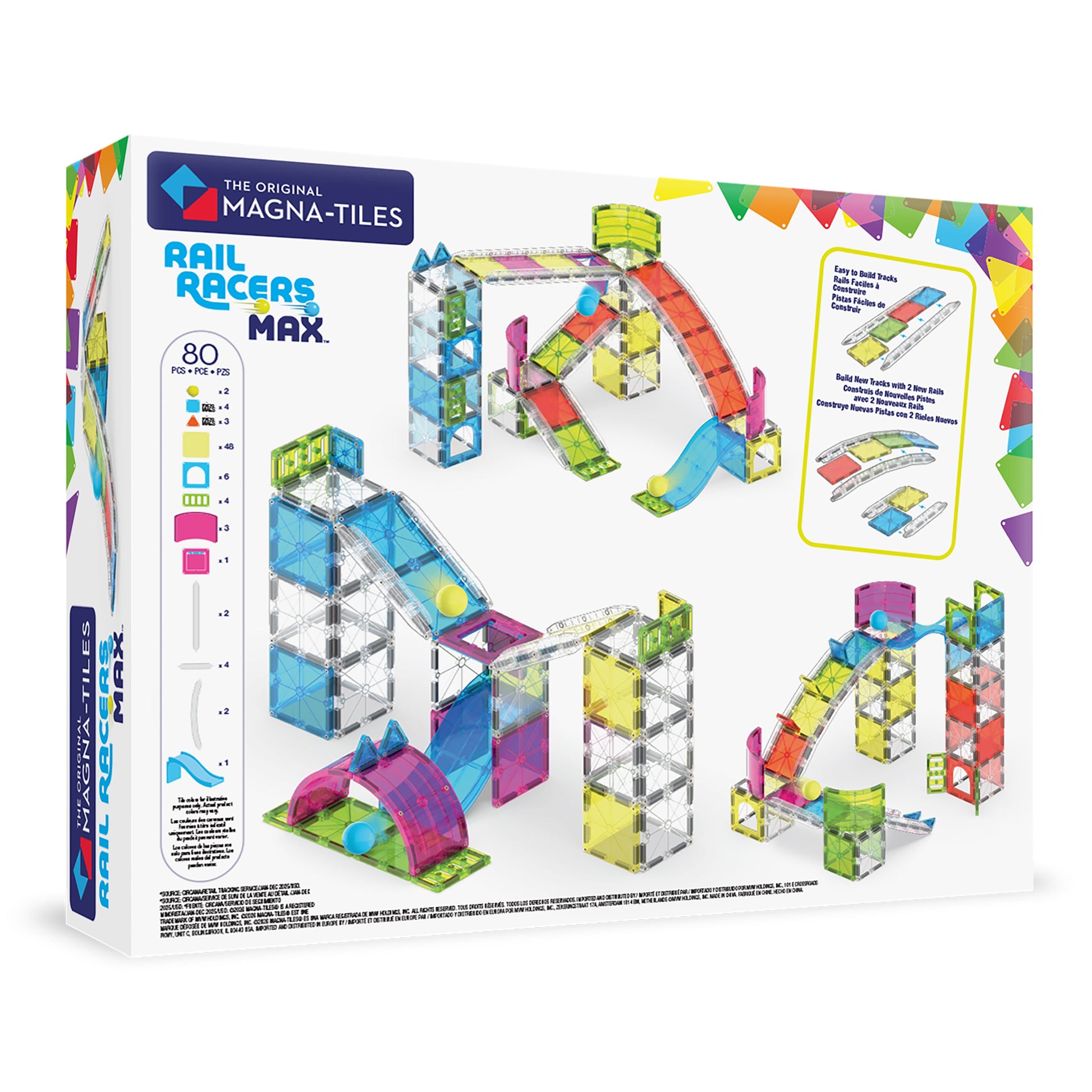 Rail Racers Max 80 Piece Set