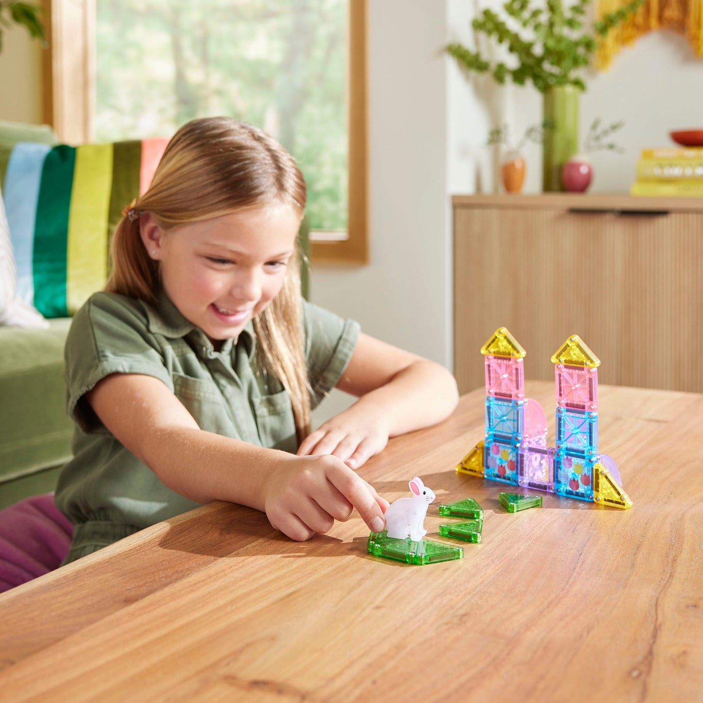 microMAGS Spring Garden 24 Piece Travel Set